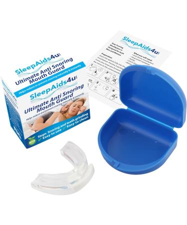 SleepAids Anti Snore Mouth Tray - Ultimate Solution for Snoring, Sleep Apnea, Teeth Grinding - Buy Online on GoSupps.com