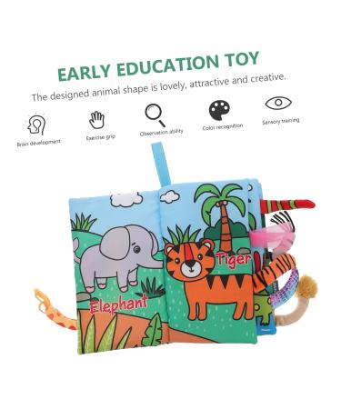 Shop Toyvian 4-Piece Cock Towel Book Set | Early Education & Intelligence Toys for Baby Girls | Enlightenment & Animal Concepts - Buy Online on GoSupps.com