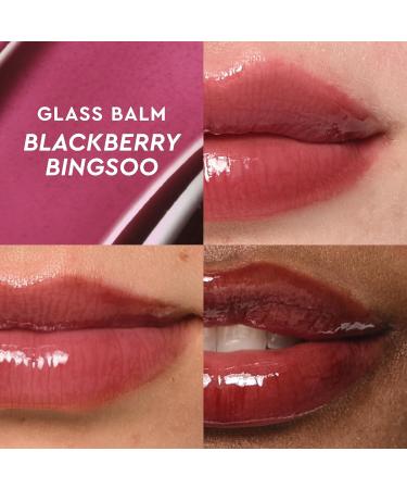 Glow Recipe Mini Glass Balm Lip Treatment Gift Set Collection - Travel Size Set of 4 Hydrating Vegan Lip Balms with Hyaluronic Acid & High-Shine Finish - Buy Online on GoSupps.com