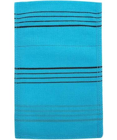Korean Exfoliating Bath Gloves - Songwol Towel, 100% Viscose, Sky Blue (5 Pcs) - Buy Online on GoSupps.com