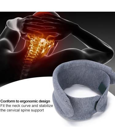 Cervical Spine Traction Device | Neck Pain Relief Collar | Two-Part Velcro Design (S) - Buy Online Internationally - Buy Online on GoSupps.com