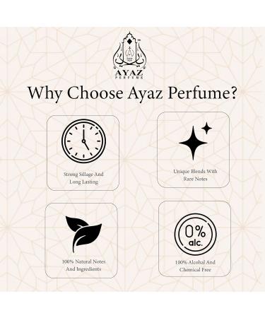 Ayaz..Musk Safi Harbhajan's Singh Attar Concentrated Perfume Oil with composition of Musk Amber Sandalwood | Long Lasting Fragrance Eau de Toilette (For Unisex) (6 ml) - Buy Online on GoSupps.com
