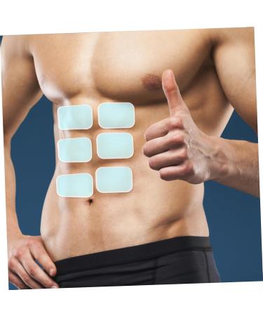 Beavorty 24 STK Fitness Matte Pads | Muscle Trainer Stimulator Gel Pads for ABS Toner & Ideal Replacement Hydrogel Stickers - Buy Online on GoSupps.com