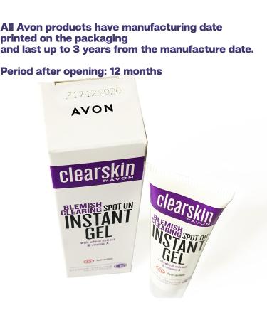  Avon Avon Clearskin Instant Cleansing Gel for Blemishes - Buy Online on GoSupps.com