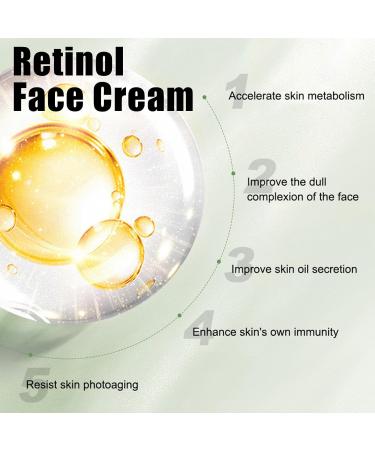 Retinol Face Cream Collagen Boost Face Moisturiser Firming Night Cream for Repair Anti Aging Face Cream for Women Deep Hydrating & Anti Wrinkle & Lift Sagging Skin Retinoid Cream-Smooth Fine LInes - Buy Online on GoSupps.com