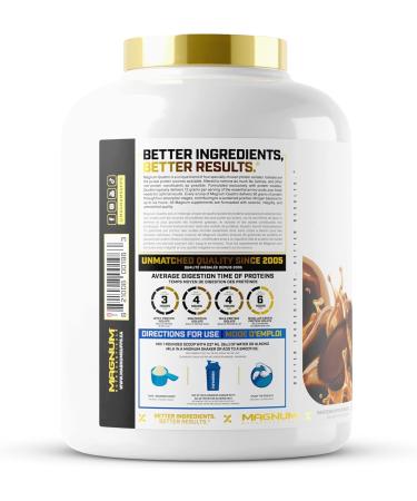 Magnum Nutraceuticals Quattro Protein Powder - Peanut Butter Cups Flavor - 4lbs - Buy Online on GoSupps.com