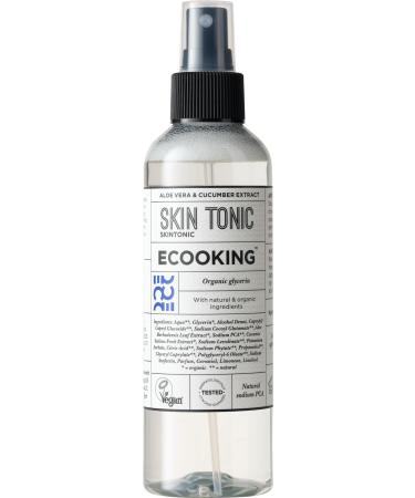 Ecooking Face Skin Toner 200ml - Refreshing Skin Firming Formula to Remove Excess Dirt and Moisturize Your Skin - Cleanses Hydrates and Revitalizes for a Radiant Complexion With Fragrance