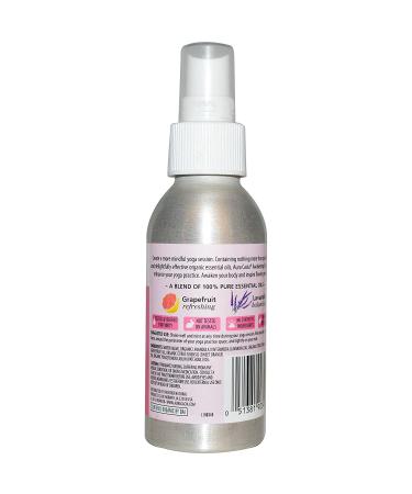 AURA CACIA Organic Awakening Yoga Mist - Grapefruit Lavender 4 FZ - Buy Online on GoSupps.com