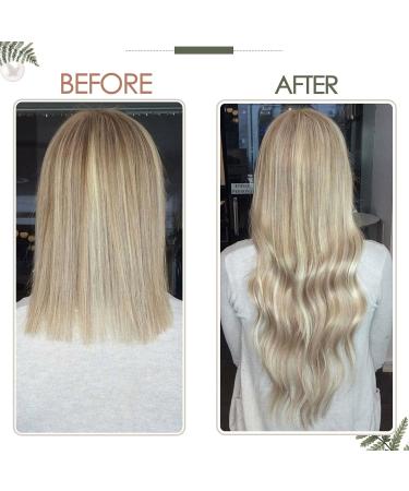 Runature Balayage Hair Extensions - Real Hair 40cm Sew-In Color #18/20 & #18/26 100g Smooth Blondes - Buy Online on GoSupps.com