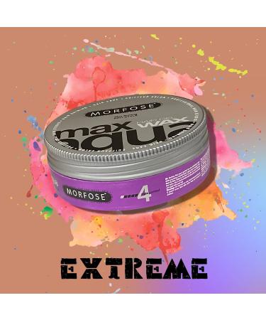 Buy Morfose Hair Gel Wax Max Aqua 175ml - Strong Hold Long Lasting Shine | International Shipping Available - Buy Online on GoSupps.com
