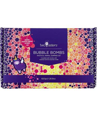 Two Sisters Mystical Animal Squishy Bubble Bath Bombs 6-Pack - Surprise Toys Inside - 99% Natural Fizzies for Kids - Moisturizing and Fun Bath Time - Gift Box Included - Buy Online on GoSupps.com