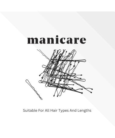 Buy Manicare Black Hairpins - Set of 24 Hair Clips for Effortless Styling | International Shipping Available - Buy Online on GoSupps.com