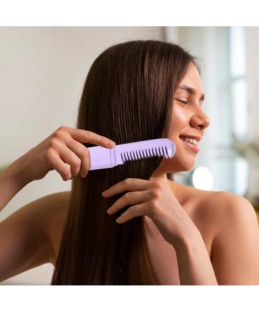 FOMIYES Portable USB Heated Hair Straightener Comb - Cordless Travel Brush for Effortless Styling - Buy Online on GoSupps.com