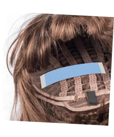 FRCOLOR 48pcs Double Sided Wig Tape - Lace Installation Kit for Wigs & Hair Extensions - Durable Easy to Use Blue - Buy Online on GoSupps.com