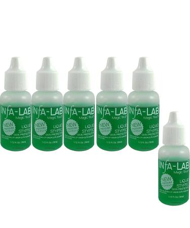 Infalab Magic Touch Liquid Styptic Skin Protector Stop Bleeding Cuts (6 pieces)