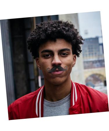 Beavorty Lot de 30 Autocollants pour Barbe et Moustache Petit Format Protecteurs Auto-adh sifs Accessoire D pilation pour Hommes Adapt s au Stylisme de Barbe et Usage Soin du Visage - Buy Online on GoSupps.com