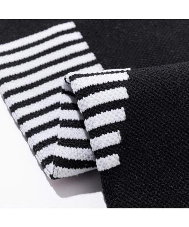 6Pair Compression Socks for Men & Women | Non-Slip Long Tube 20-30 mmHg | Ideal for Running, Nursing, Travel & Flight | Boost Stamina & Circulation | S-M Size - Buy Online on GoSupps.com