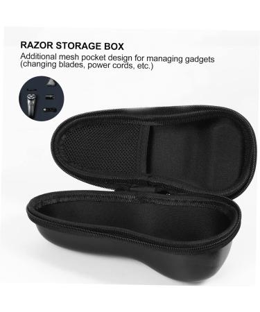 Beavorty Portable Razor Box | Travel Shaver Organizer & Fashion Case for Men - Eva Travel Bag for Rotary Electric Razors - Buy Online on GoSupps.com