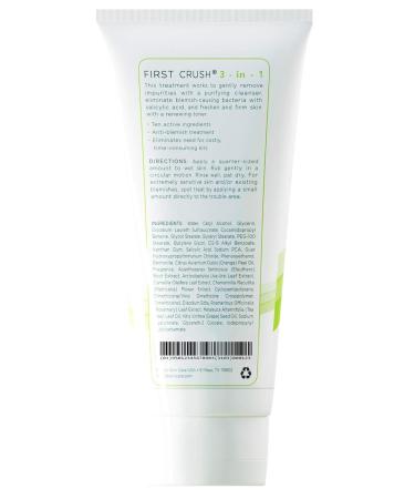 First Crush Face Wash - 3-in-1 Hydrating Cleanser for Blemish Prevention & Rosacea Relief | Gentle 6 oz Cleanser - Buy Online on GoSupps.com