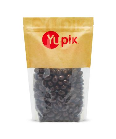 Yupik 60% Dark Chocolate Covered Almonds 1 kg Kosher Whole Nuts Almonds Dipped in Chocolate Crunchy & Smooth Dark Chocolate Candy Classic Sweet Snacks 1 kg (Pack of 1)