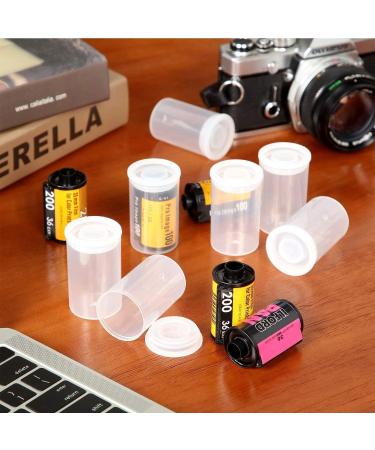 20pc Clear 35mm Caliber Plastic Film Canisters - Film Canister Set - Buy Online on GoSupps.com