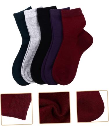5 Pairs Gel Ripstop Socks Cotton Socks for Women Womens Socks Cracked Spa Socks Socks Moisturizing Cotton Socks Foot Care Silicone Sock Anti Cracking Sock Cracked Heel Sock Beatifufu - Buy Online on GoSupps.com