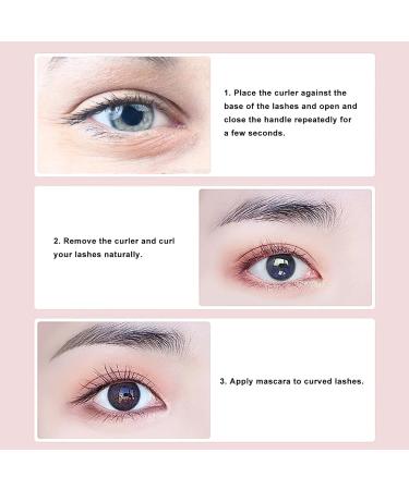 Heat Eyelash Curler Large Wide Angle Curvature Time-Off Function Portable Easy Operation Electric Eyelash Curler USB Charging for Home Use (BROLEOgzh40we3iu-11) - Buy Online on GoSupps.com