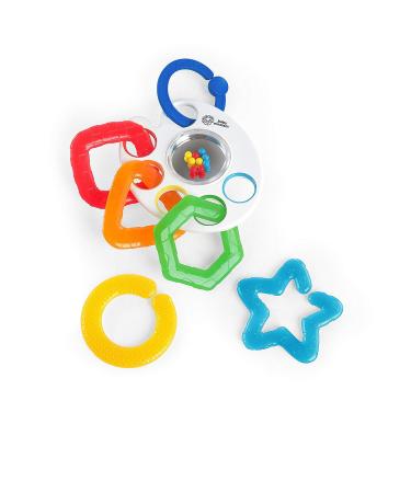 Baby Einstein Shake Rattle & Soothe Teether Toy - BPA Free | Newborn+ | Multi Textures | 1 Count - Buy Online on GoSupps.com