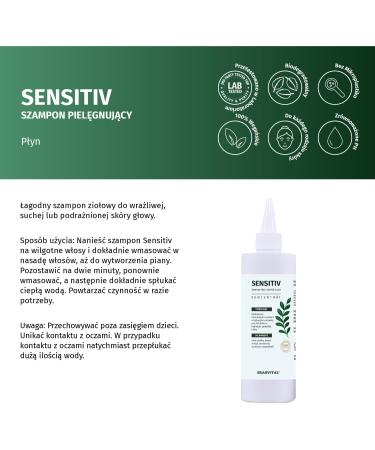  ERASVITAL Gentle herbal shampoo with ectoine - 150 ml - For sensitive dry or irritated scalps - Vegan - Buy Online on GoSupps.com