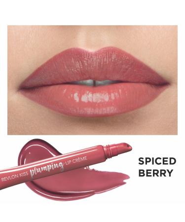 REVLON Kiss Plumping Lip Creme No. 535 Spiced Berry - Buy Online | International Shipping Available - Buy Online on GoSupps.com