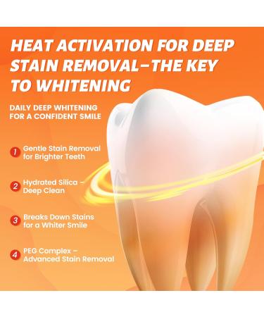 CEELIKE 39C Lysozyme Whitening Toothpaste Innovative Enzyme Formula for Gentle Whitening Long-Lasting Fresh Breath & Complete Oral Care 100g (2) - Buy Online on GoSupps.com