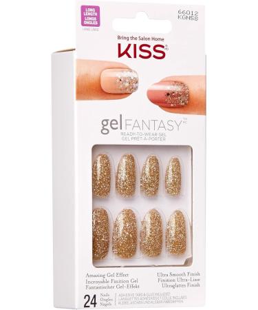 Kiss Gel Fantasy Ready-to-Wear Gel 24 Nails KGN58 Cosmo - Buy Online on GoSupps.com
