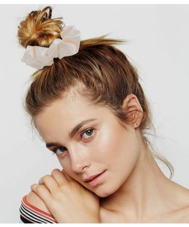 6 Pieces Hair Scrunchies Satin Elastic Soft Hair Ties Scrunchy Hair Bands for Women Girls (Beige) - Buy Online on GoSupps.com