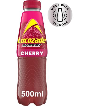  Lucozade Lucozade Energy Cherry 12 x 500 ml - Buy Online on GoSupps.com