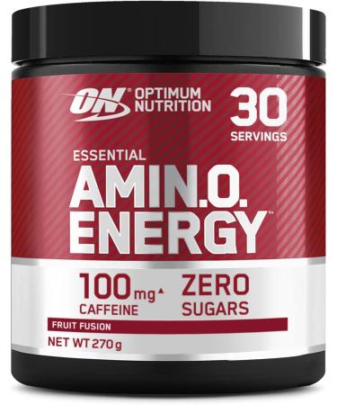 Optimum Nutrition Amino Energy Pre Workout Powder - Fruit Fusion - 270g