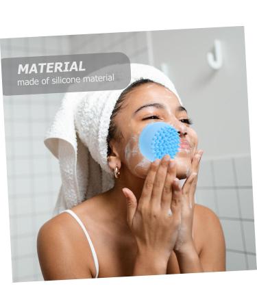 Bristles Face Cleaning Handheld Brush - Silicone Pore Facial Brush - 11.20x5.10x3.50CM - Perfect for All Skin Types - Shop Internationally - Buy Online on GoSupps.com
