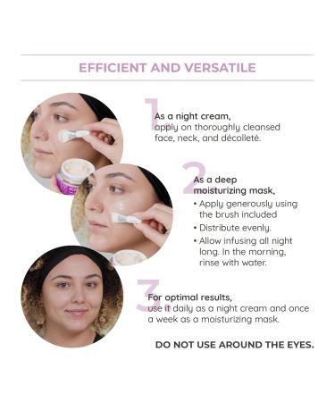 Alyria Title Sleep & Reboot 2-in-1 Night Cream/Mask - Vegan Peptide Complex & Kombucha Extract for Nourished Rejuvenated Skin | 50ml - International Shipping Available - Buy Online on GoSupps.com