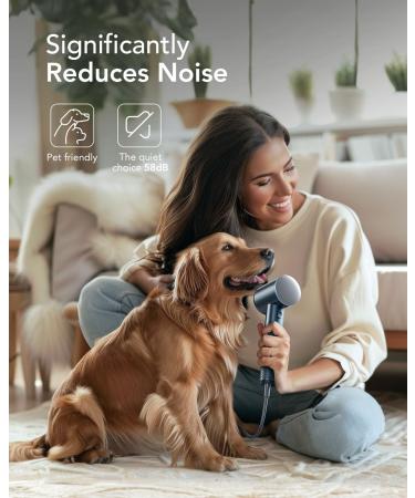 iDOO Hair Dryer with Diffuser - 1500W High-Speed Blow Dryer for Curly Hair Travel-Friendly Perfect Christmas Gift for Women Blue Secadora de Pelo - Buy Online on GoSupps.com