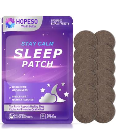 Sleep P tches Natural Sleep Aid for Adults with Mel tonin and Herbal Extr cts Encour ge Deeper Sleep Support Jet L g and Travel Enh nce Sleep Qu lity 50Pcs 50Pcs(Pack of 1)