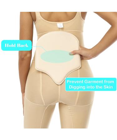 Lipo Foam Boards Set for Abdominal Compression Post Surgery - White - Buy Online on GoSupps.com