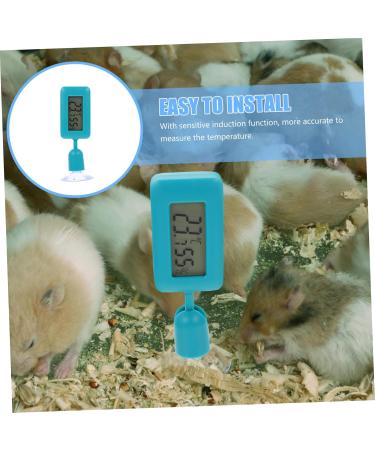 Frcolor Digital Reptile Hygrometer for Leopard Gecko Tanks - Suction Cup ABS 10x3x1.5cm - Ideal for Reptile Terrariums & Aquariums - Buy Online on GoSupps.com