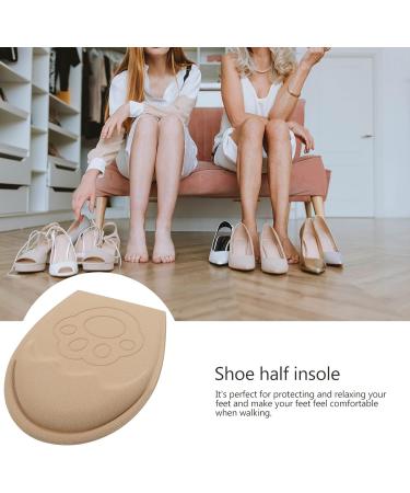 COHEALI Anti-Drop Heel Half Size Pad Soft Sponge Insole for Women's High Heels Kitten Heels & Dressy Pumps - Cushioned Comfort & Support - Buy Online on GoSupps.com