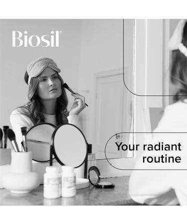 BioSil by Natural Factors - Advanced Collagen Generator 120 Veg Capsules | Supports Skincare & Joint Health - Buy Online on GoSupps.com