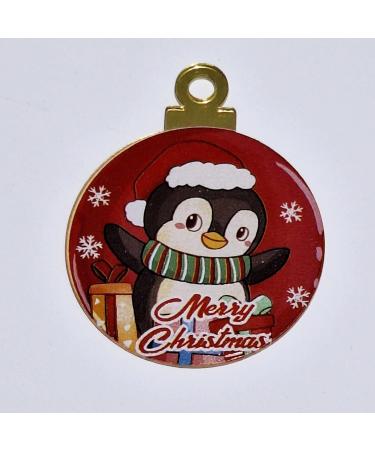 6x Christmas Cupcake Toppers Discs Reindeer Cupcake Topper Acrylic Disc Cupcake Charm Xmas Cupcakes (Style 6) - Buy Online on GoSupps.com