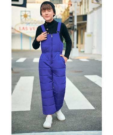 Inorin Kids Snow Bibs Ski Pants Waterproof Snowsuit Overalls - Standard 5-6 Years Navy - Buy Online on GoSupps.com
