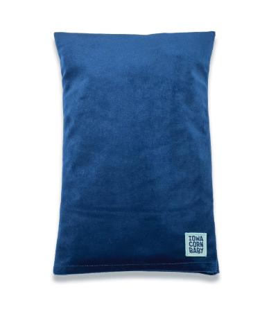 Iowa Corn Baby Heating Pad - Microwavable Heating Pad & Reusable Cold Pack - Weighted Heating Pad for Back Pain & Pain Relief - Moist Heat Pad for Cramps (Oasis Blue)
