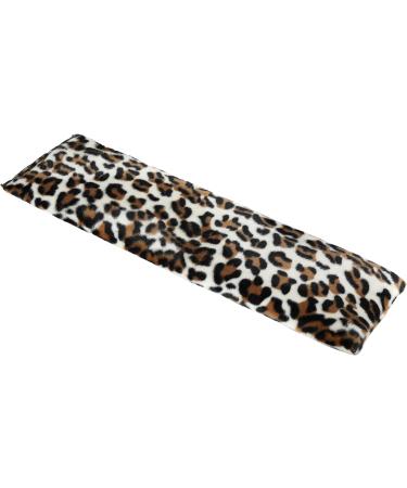 Microwavable Lavender Wheat Bags Animal Print Microwave Heat Pack for Back Neck Joints and Shoulder Pain Relief 44cmx13cm (Snow Leopard) - Buy Online on GoSupps.com