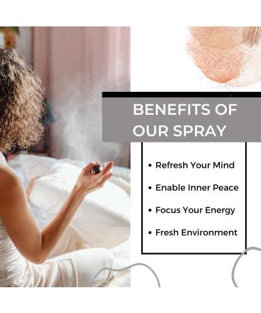 Benatu Peppermint Eucalyptus Essential Oil Blend Spray - Multi-Use Aromatherapy Mist for Body Hair Linen & Car - 4 fl oz Natural Breathe Scent - Buy Online on GoSupps.com