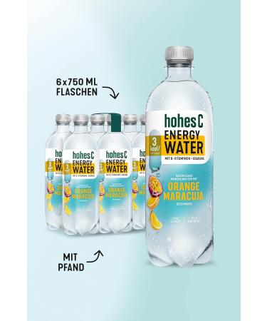 High C Functional Water Bundle - 6 x 750ml Antioxidant Energy Immune Mind & Boost Waters | International Shipping - Buy Online on GoSupps.com