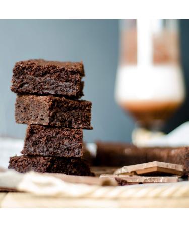 Diabetic Kitchen Gourmet Chocolate Brownie Mix - 10 oz | Low Sugar & Delicious - Buy Online on GoSupps.com